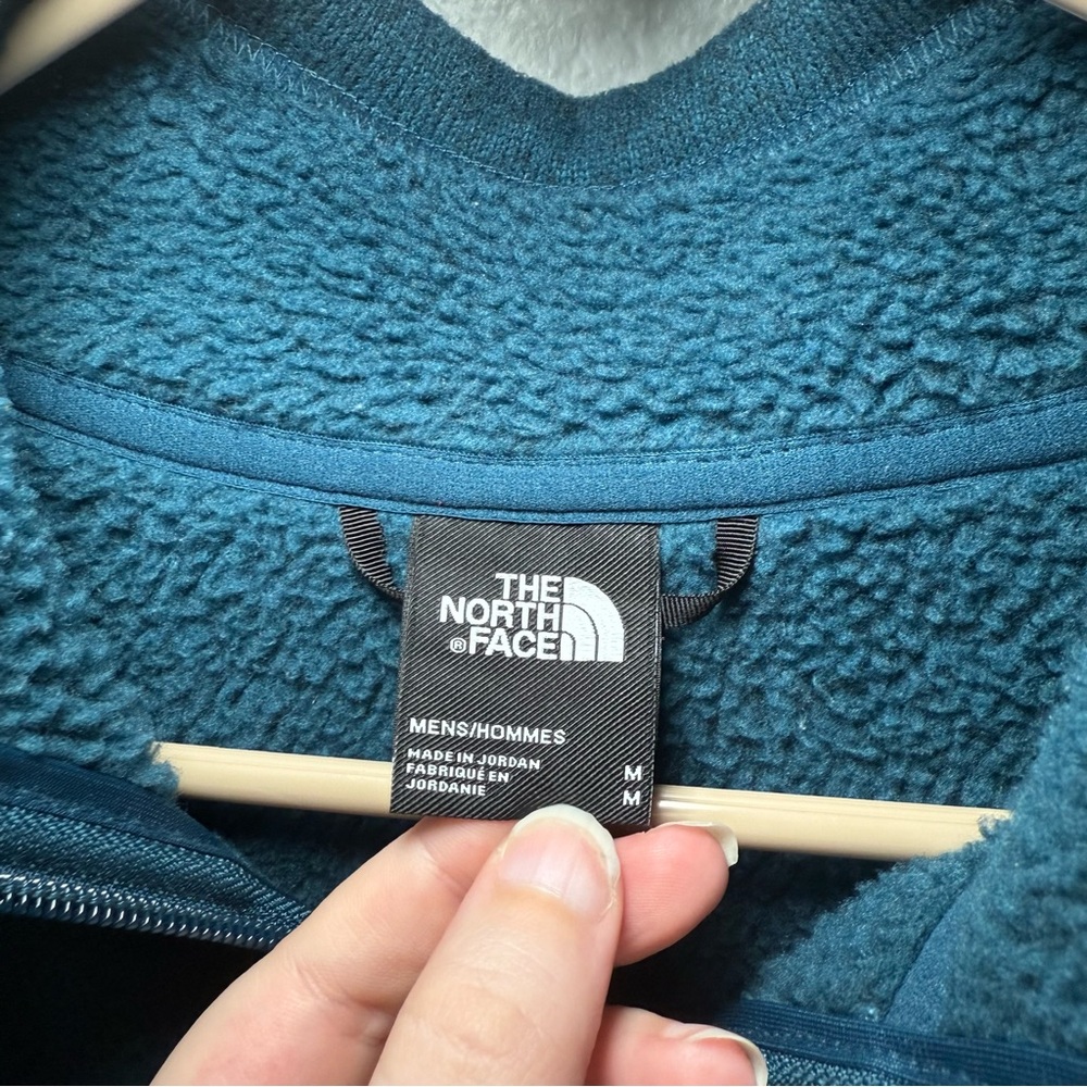 The North Face Blue Fleece Jacket - Picture 4 of 5
